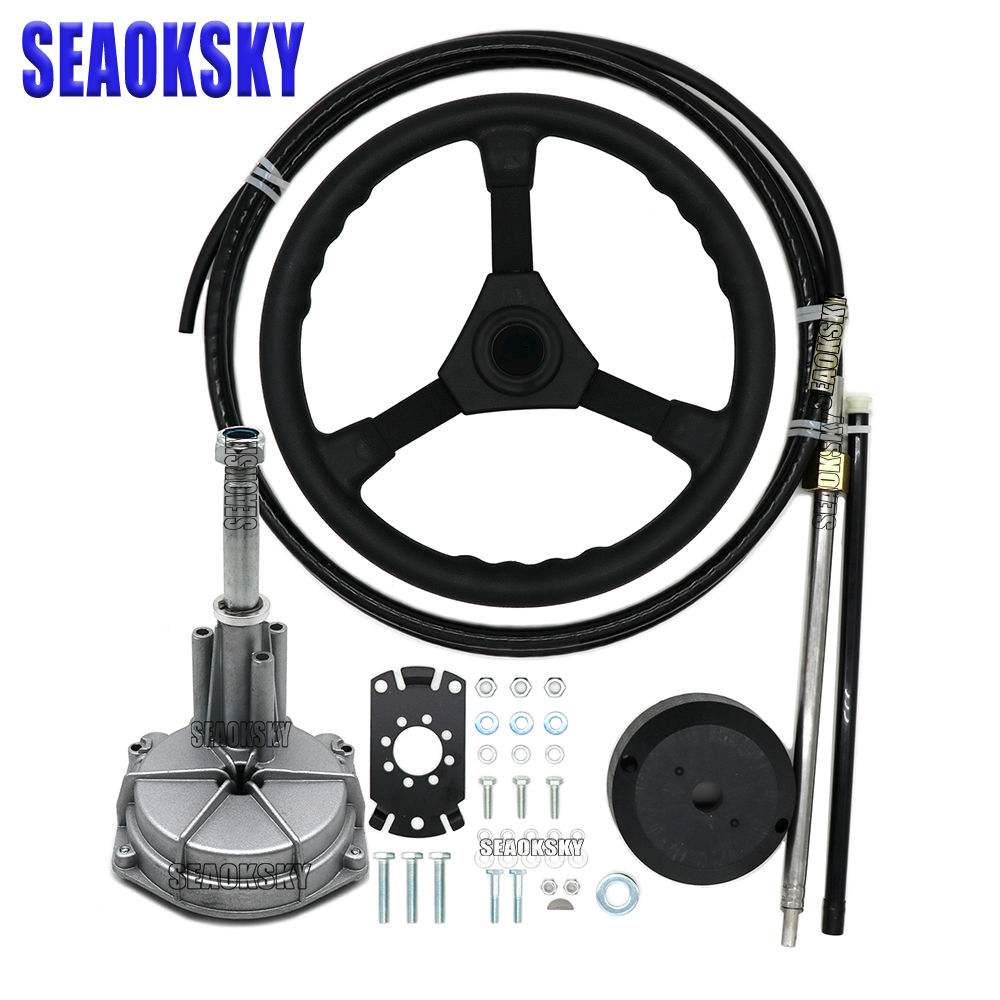 Fishing Boat Steering Wheel - Outboard Boat Steering System Outboard Single