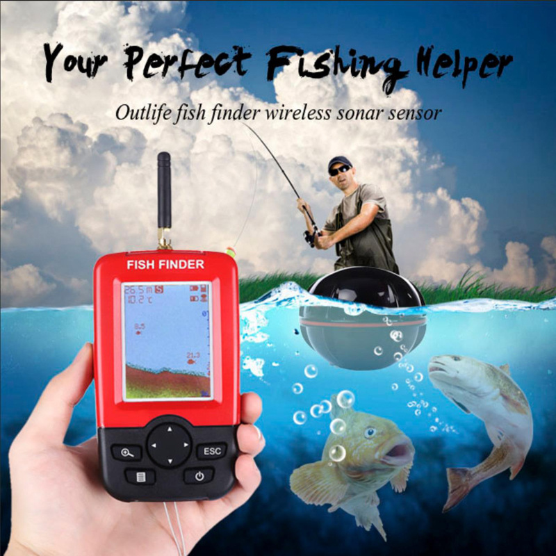 Display Portable fish finder e - огляд і ціна Fishing Boat Depth Finder