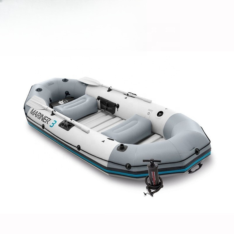 68373 BOAT SET Kayak Gonflable - огляд і ціна Fishing Boat Inflatable