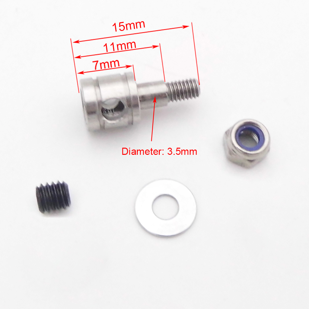 2PCS 3mm Metal Linkage End Tie - огляд і ціна Fishing Boat Anchor Winch