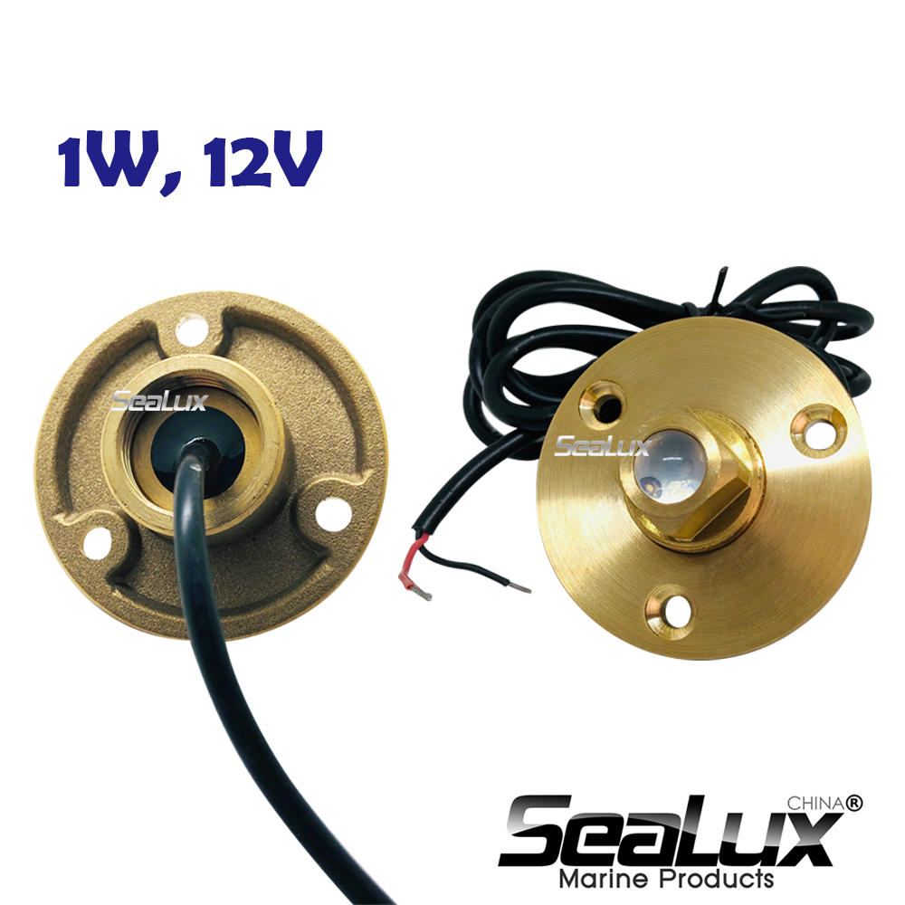 Sealux Brass drain plug LED li - огляд і ціна Fishing Boat Navigation Light