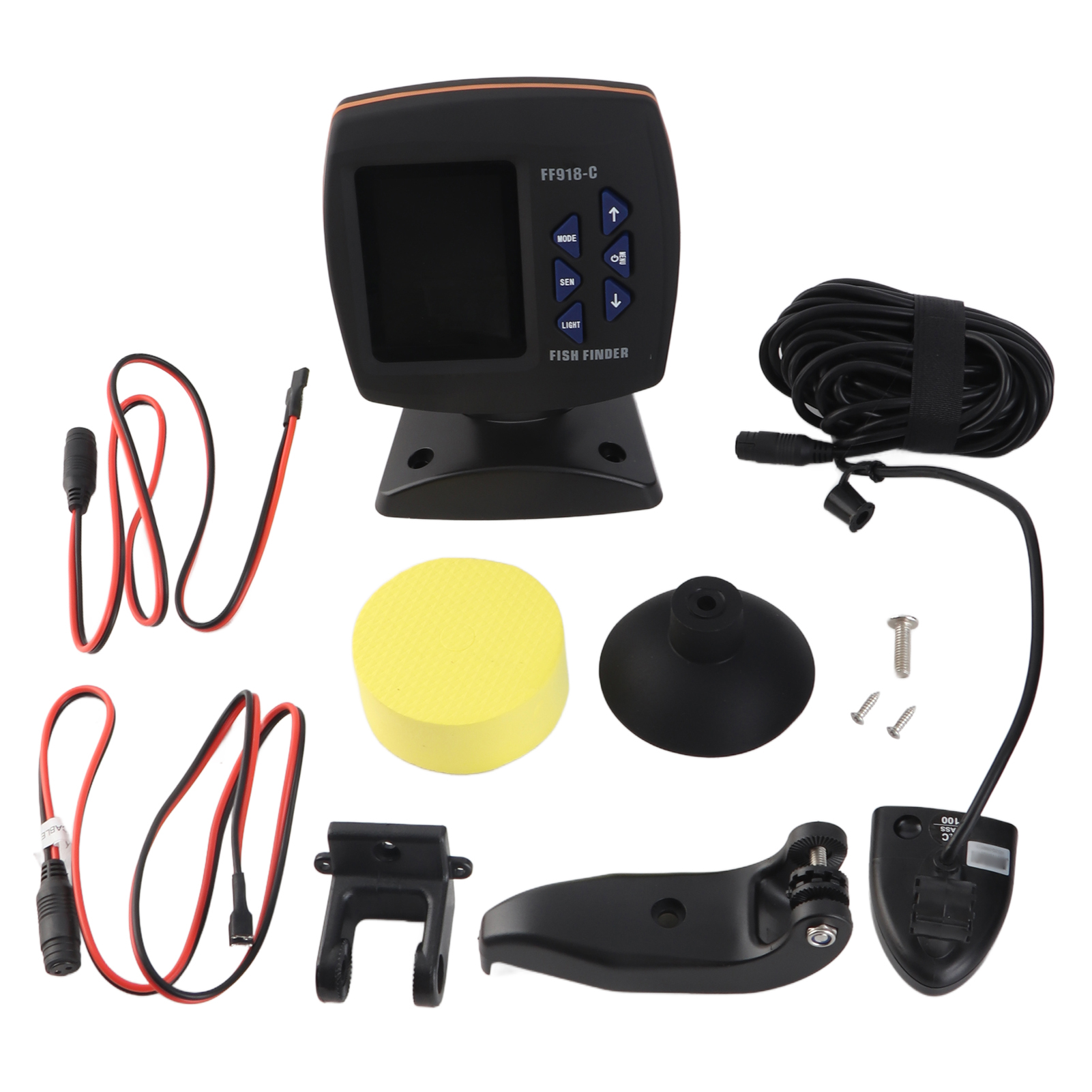 Color Screen Wired Fish Finder - огляд і ціна Fishing Boat Depth Finder