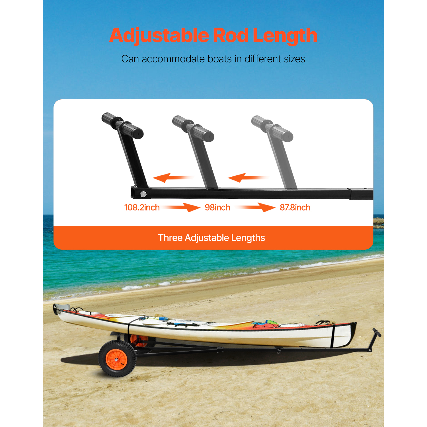 SucceBuy 420lbs Boat Trailer D - огляд і ціна Fishing Boat Trailer
