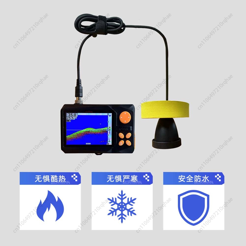 Finder Wired Sonar Double Angl - огляд і ціна Fishing Boat Depth Finder