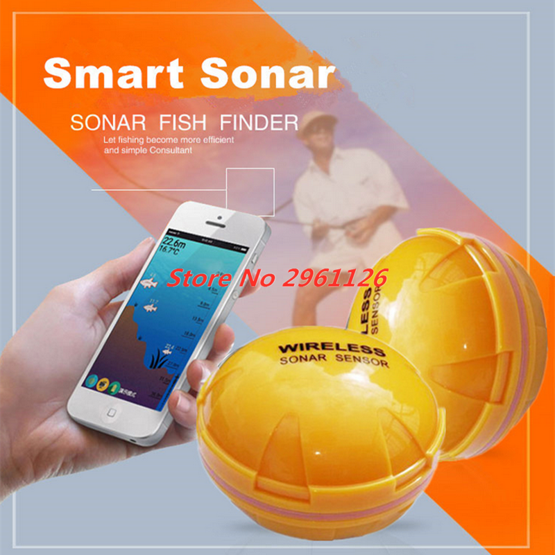 Wireless Fish Finder Portable  - огляд і ціна Fishing Boat Depth Finder