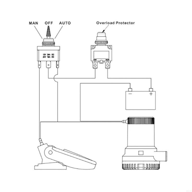 R53D Upgrades Bilge Switch Pan - огляд і ціна Fishing Boat Bilge Pump