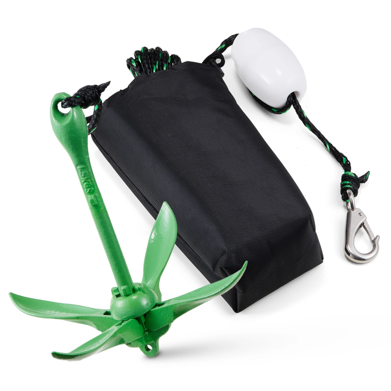 Kayak Anchor Kit 3.5 lb Paddle - огляд і ціна Fishing Boat Anchor