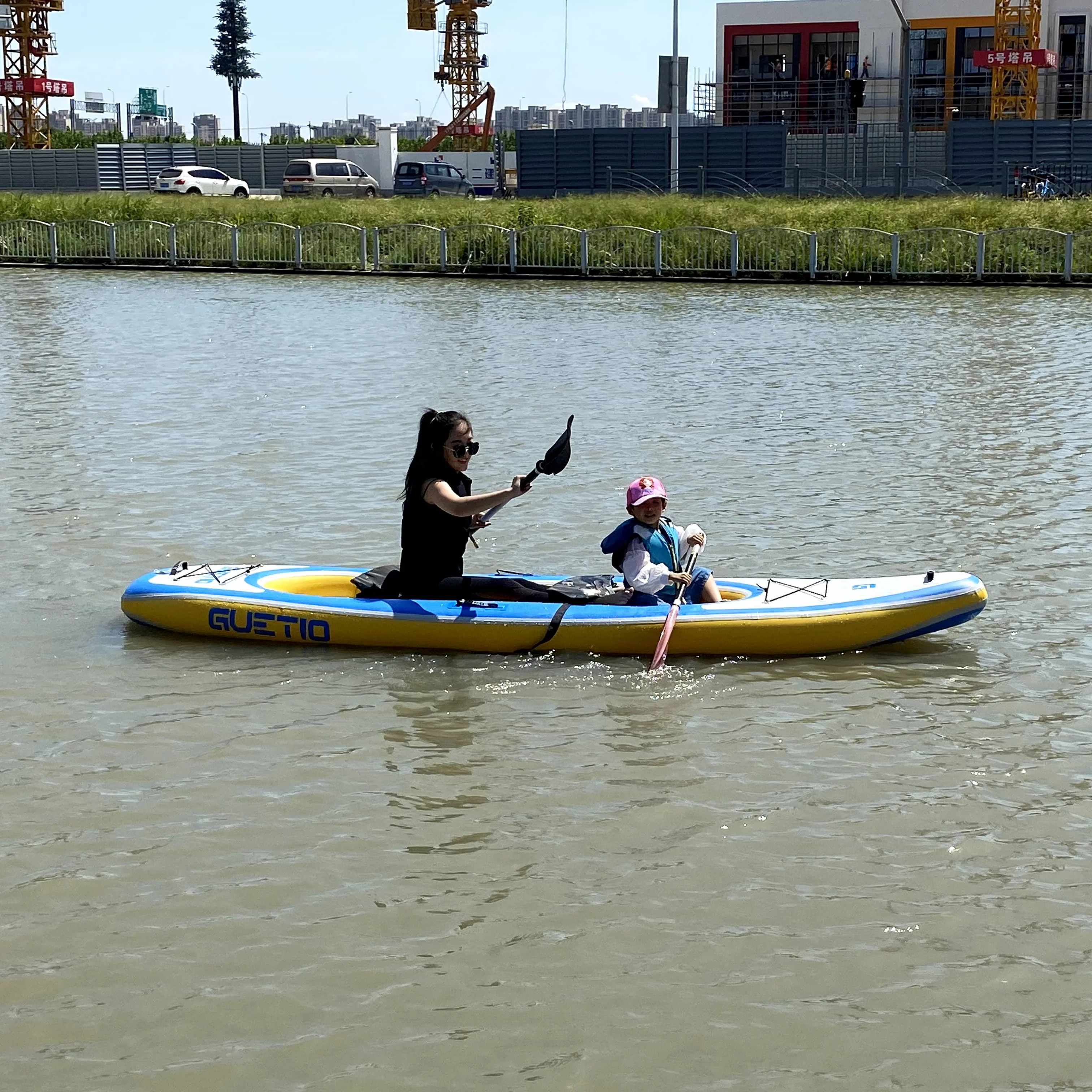 2 Person Factory Customized Fi - огляд і ціна Fishing Boat Paddle
