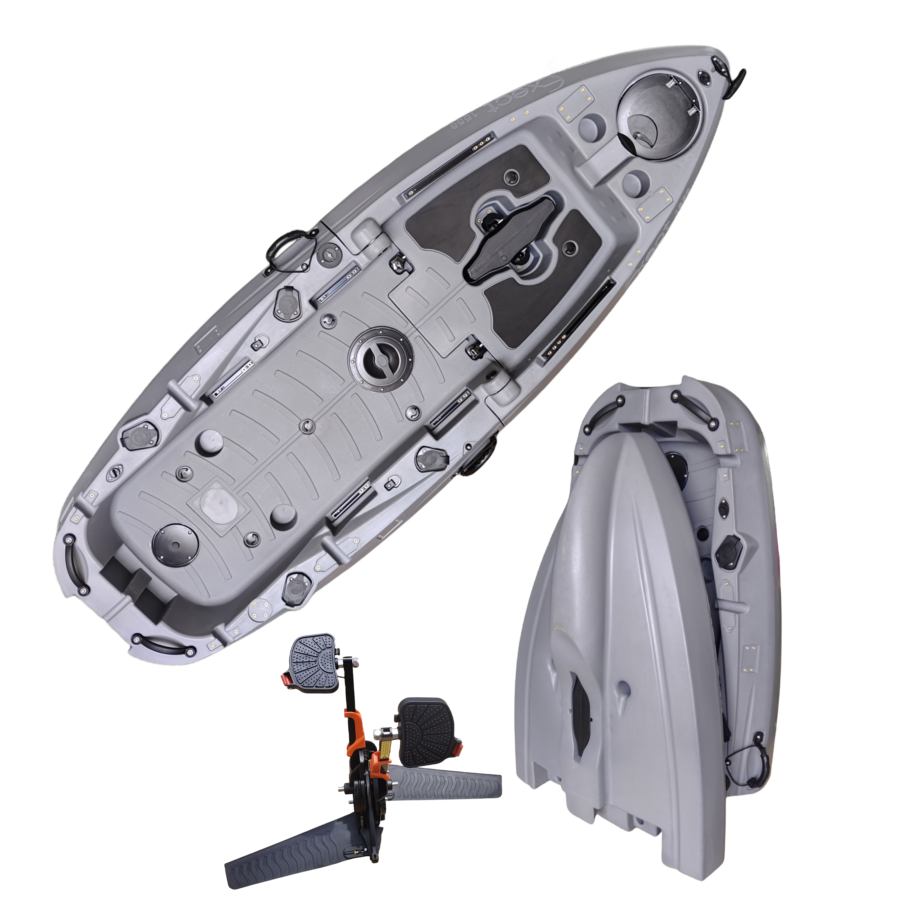 Plastic Kayak Pedal Kayak Fish - огляд і ціна Fishing Boat Seat
