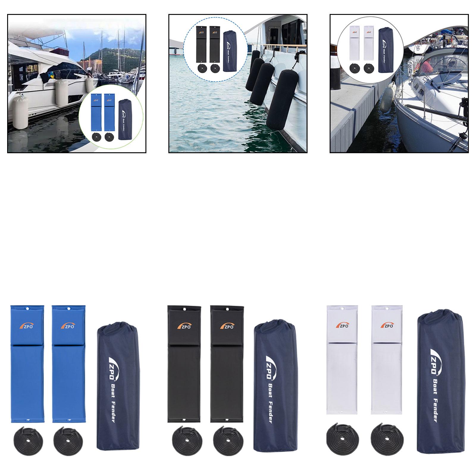 2Pcs Flat Boat Fender with Rop - огляд і ціна Fishing Boat Paddle