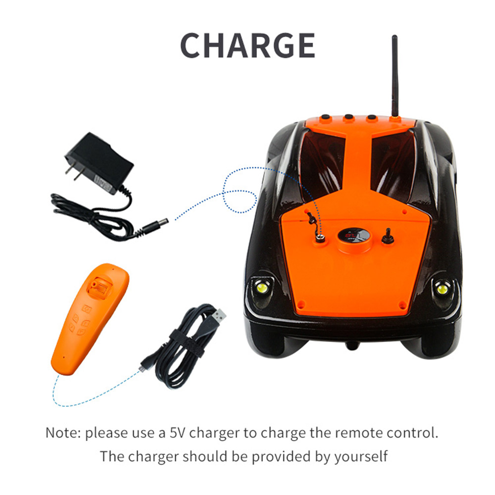 1.5kg Load Fishing Bait Boat 3 - огляд і ціна Fishing Boat Trolling Motor