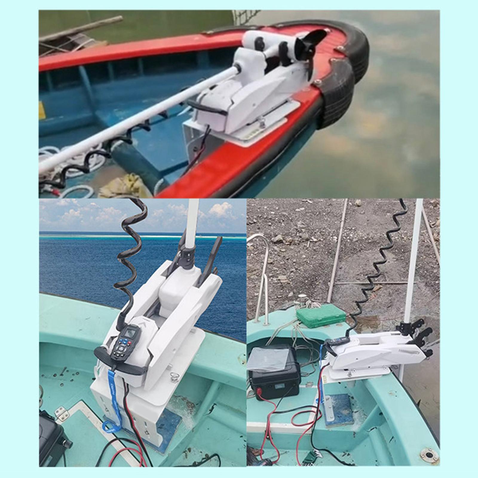 White Kayak Electric Motor Mou - огляд і ціна Fishing Boat Trolling Motor