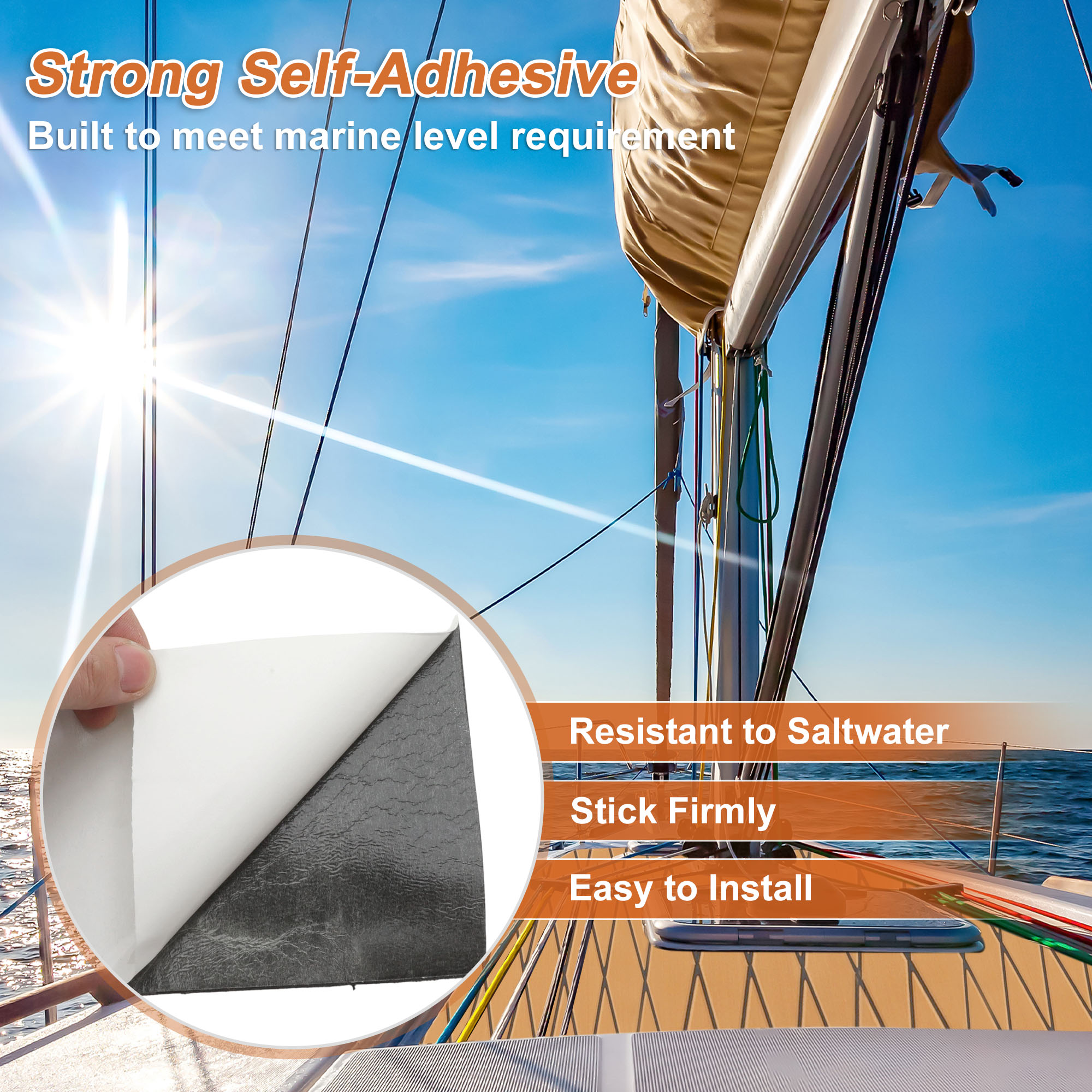 UXCELL 2440X400X6mm Self-Adhes - огляд і ціна Fishing Boat Fiberglass