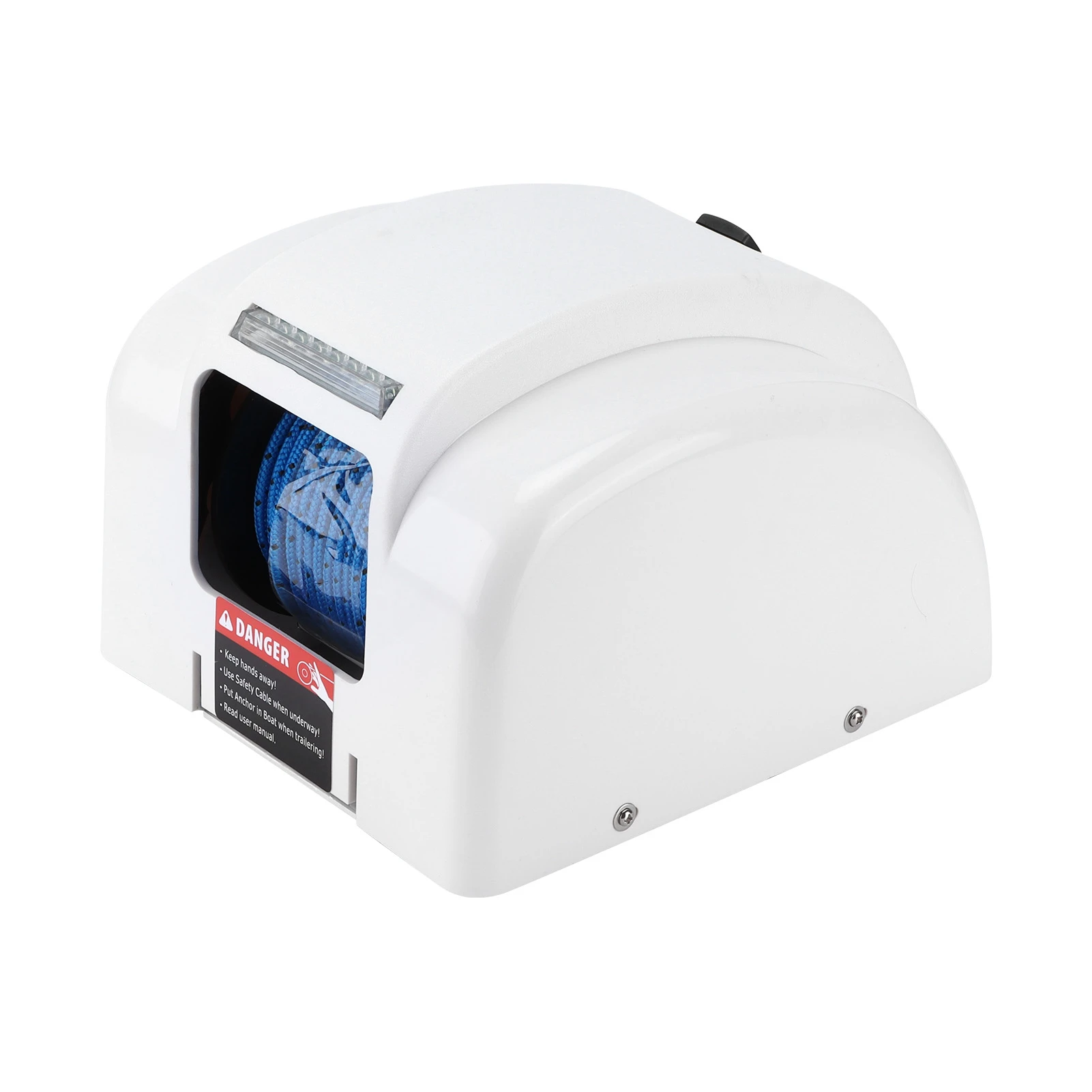 30LBS 12V Electric Winch Marin - огляд і ціна Fishing Boat Anchor Winch