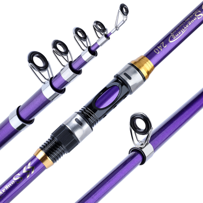 Sougayilang 4 Colors Telescopi - огляд і ціна Fishing Boat Fiberglass