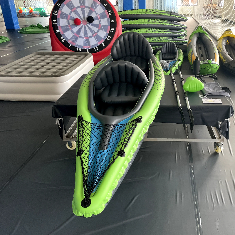 68307 K2 Folding PVC Inflatabl - огляд і ціна Fishing Boat Inflatable
