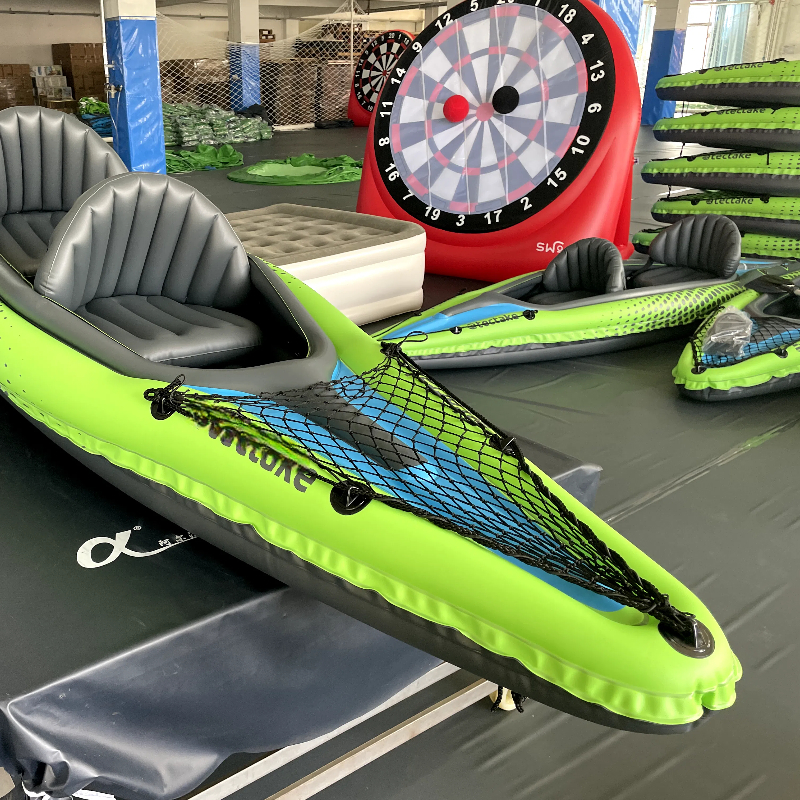 68307 K2 Folding PVC Inflatabl - огляд і ціна Fishing Boat Inflatable