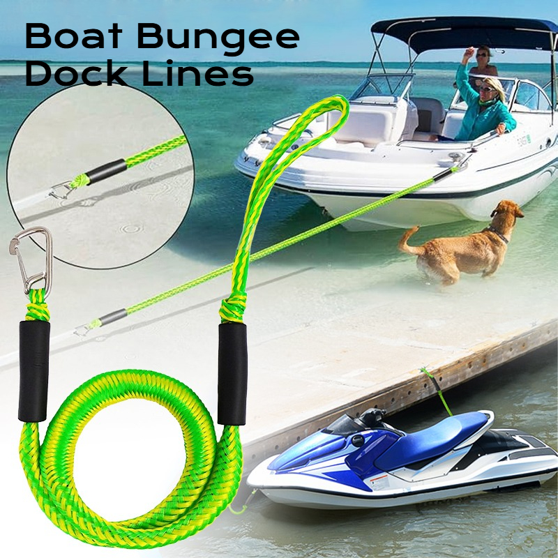 Boat Bungee Dock Line M8 Hook  - огляд і ціна Fishing Boat Anchor