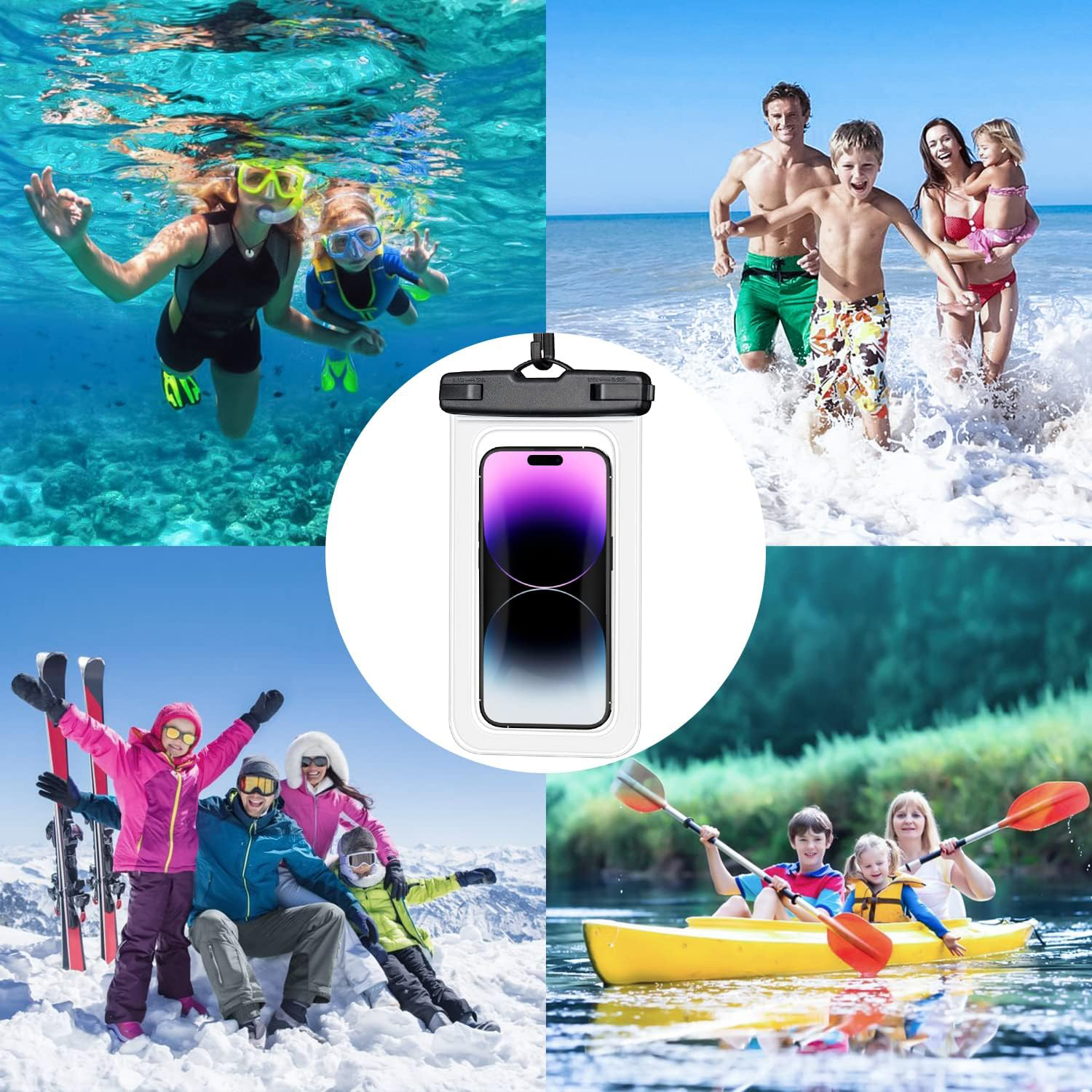 Waterproof Phone Case Swimming - огляд і ціна Fishing Boat Cover