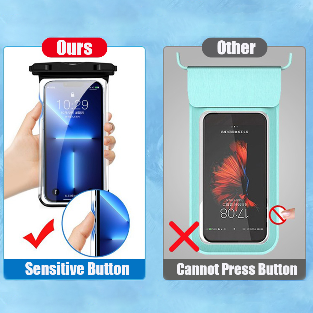 Waterproof Phone Case Swimming - огляд і ціна Fishing Boat Cover
