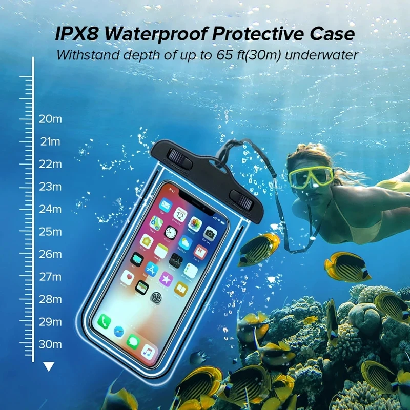Waterproof Phone Case Swimming - огляд і ціна Fishing Boat Cover