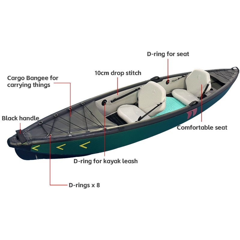 New Design 4.2m Portable Infla - огляд і ціна Fishing Boat Inflatable
