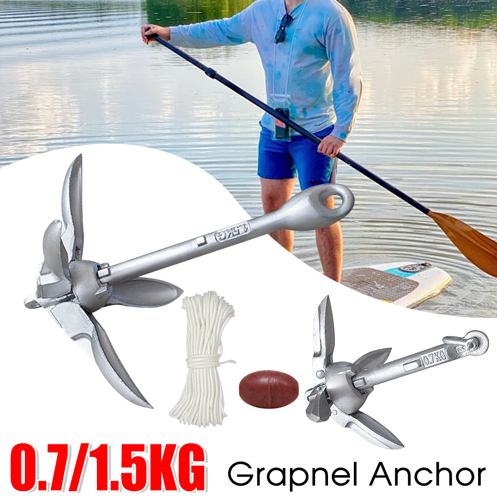 0.7/1.5KG Grapnel Anchor Folda - огляд і ціна Fishing Boat Anchor