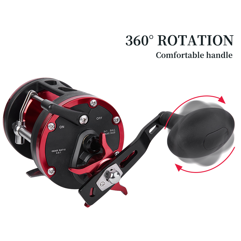 BILLINGS Trolling Drum Reel 33 - огляд і ціна Fishing Boat Steering Wheel