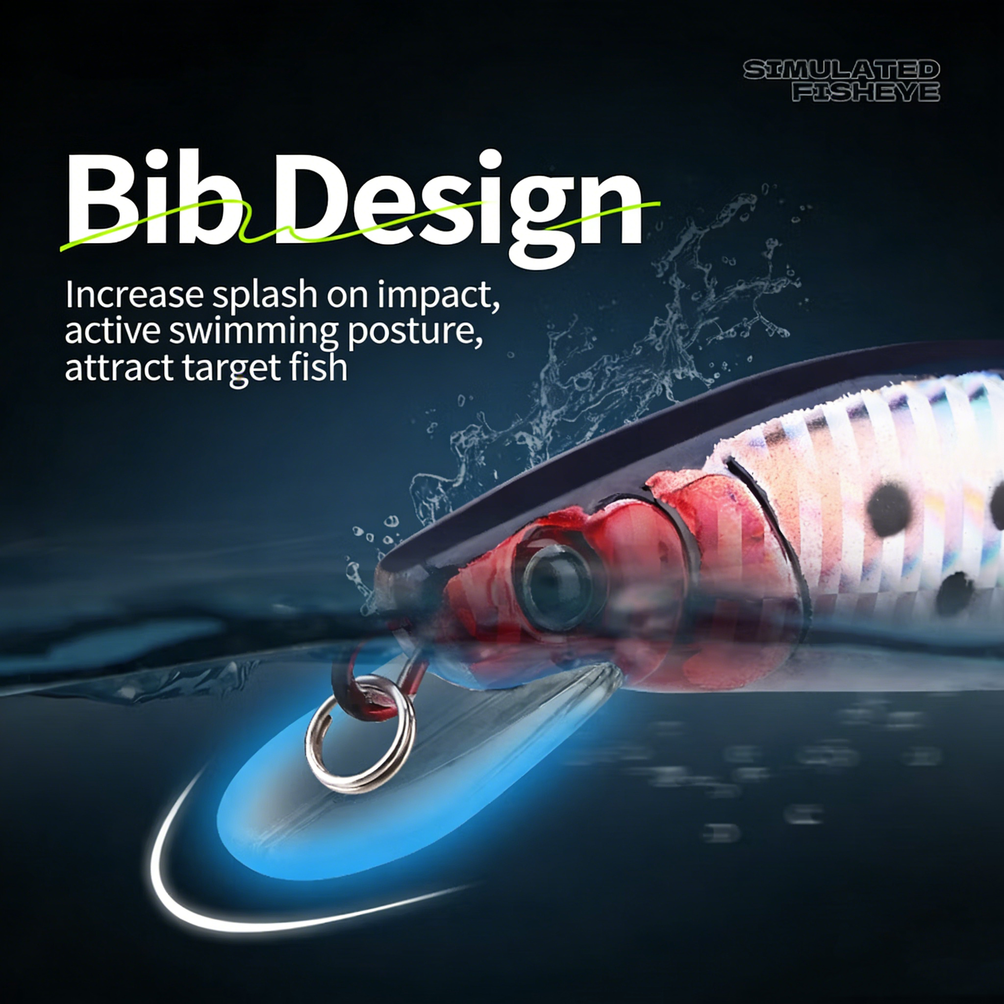 Simulated Fishing Lures Bait E - огляд і ціна Fishing Boat Navigation Light
