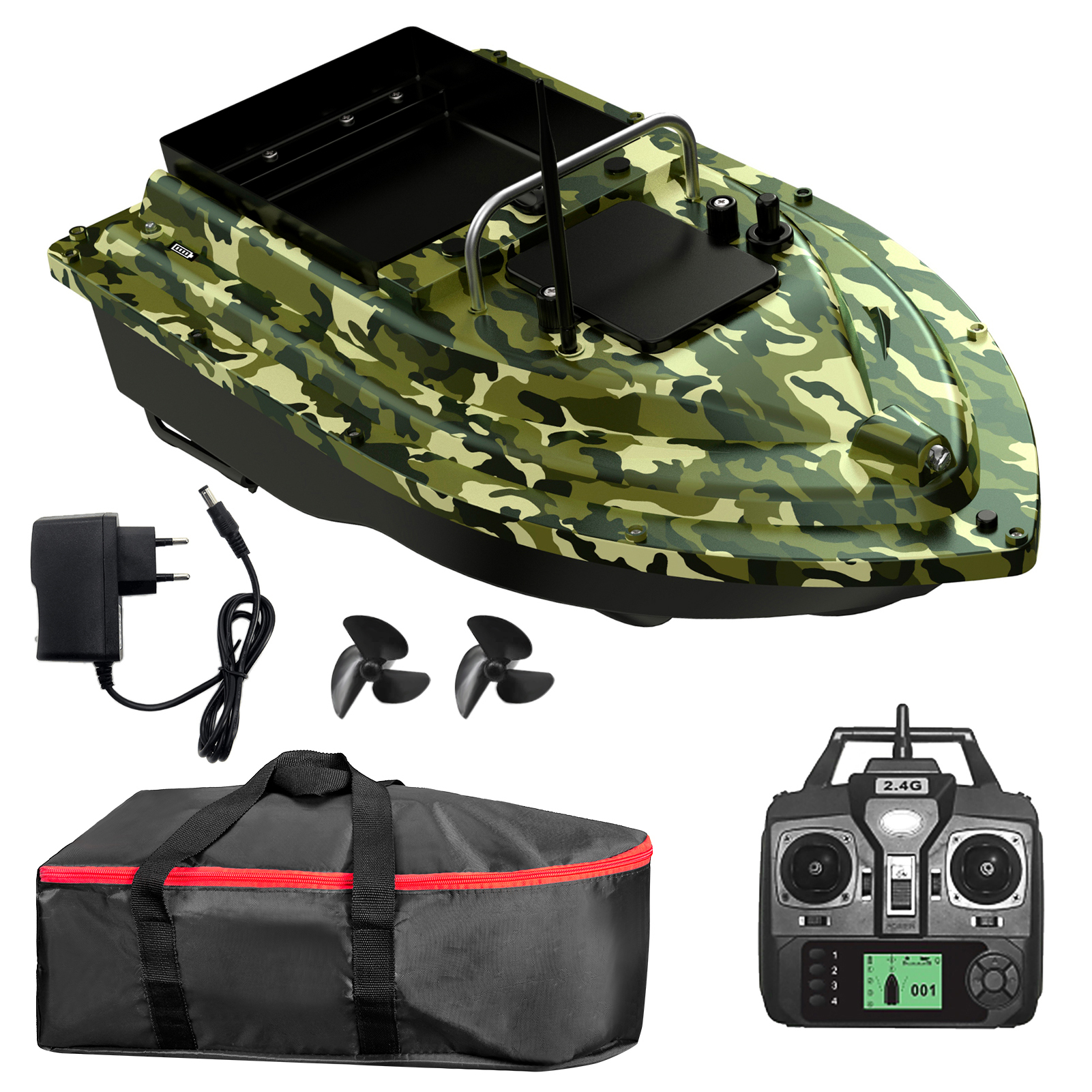 D16E GPS Fishing Bait Boat wit - огляд і ціна Fishing Boat Gps