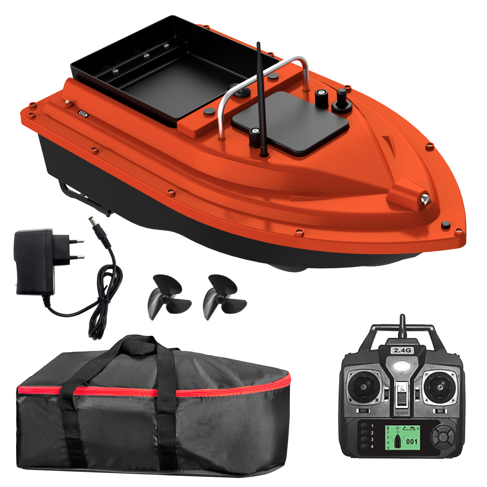 D16E GPS Fishing Bait Boat wit - огляд і ціна Fishing Boat Gps