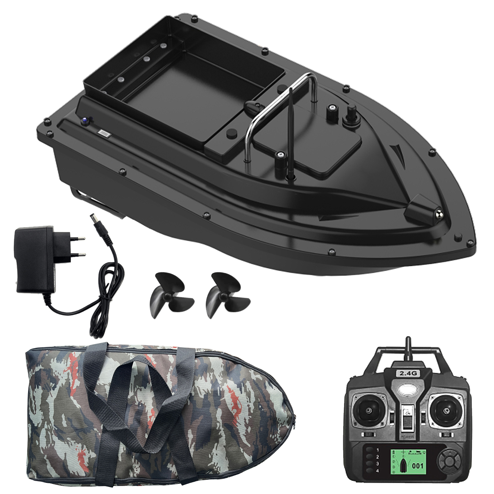 D16E GPS Fishing Bait Boat wit - огляд і ціна Fishing Boat Gps