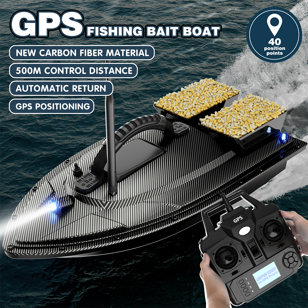 V070 12000mAh/5200mAh RC Bait  - огляд і ціна Fishing Boat Gps