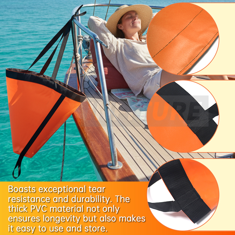 18-53'' Sea Drogue Anchor Floa - огляд і ціна Fishing Boat Anchor