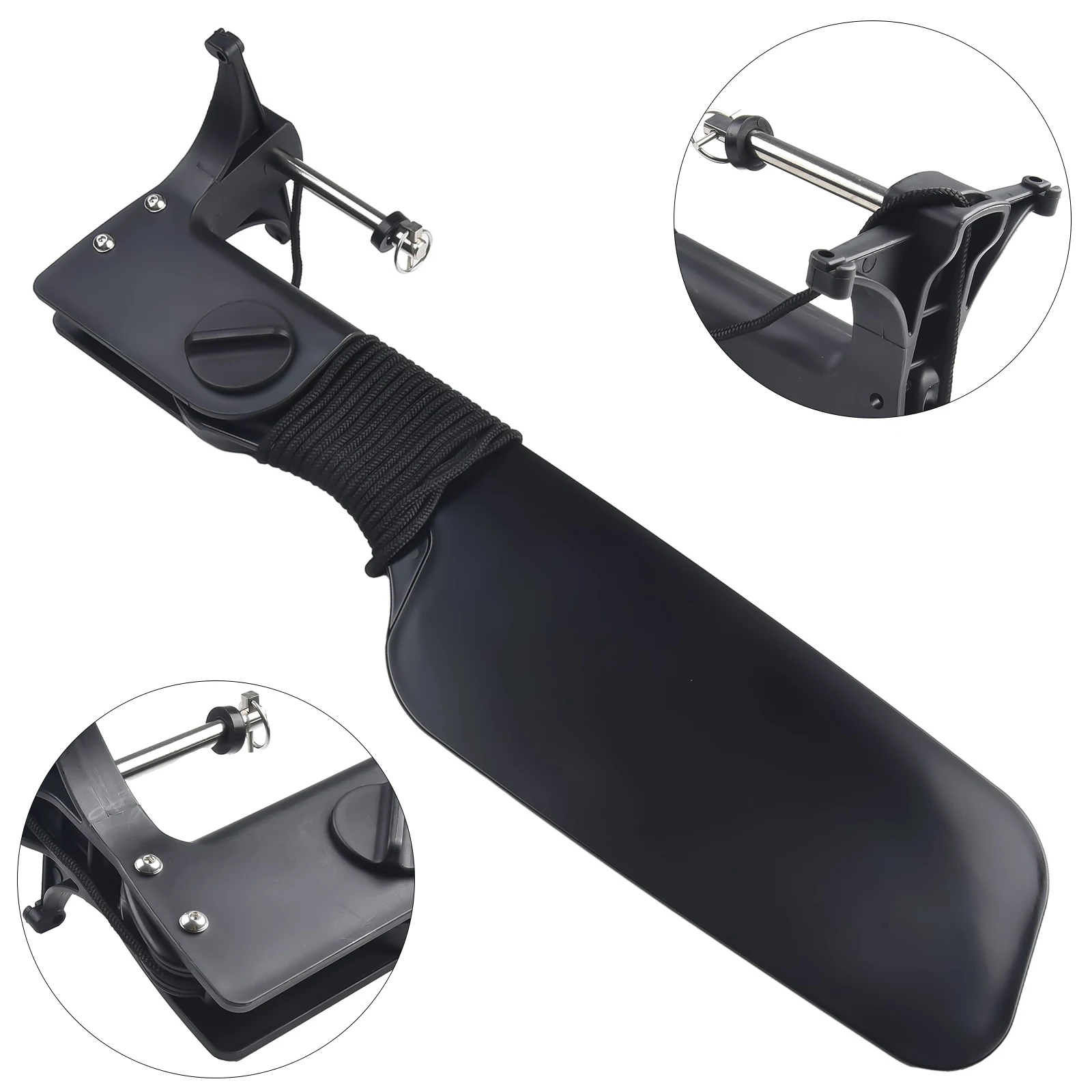 For Kayak Big Tail Rudder with - огляд і ціна Fishing Boat Steering Wheel