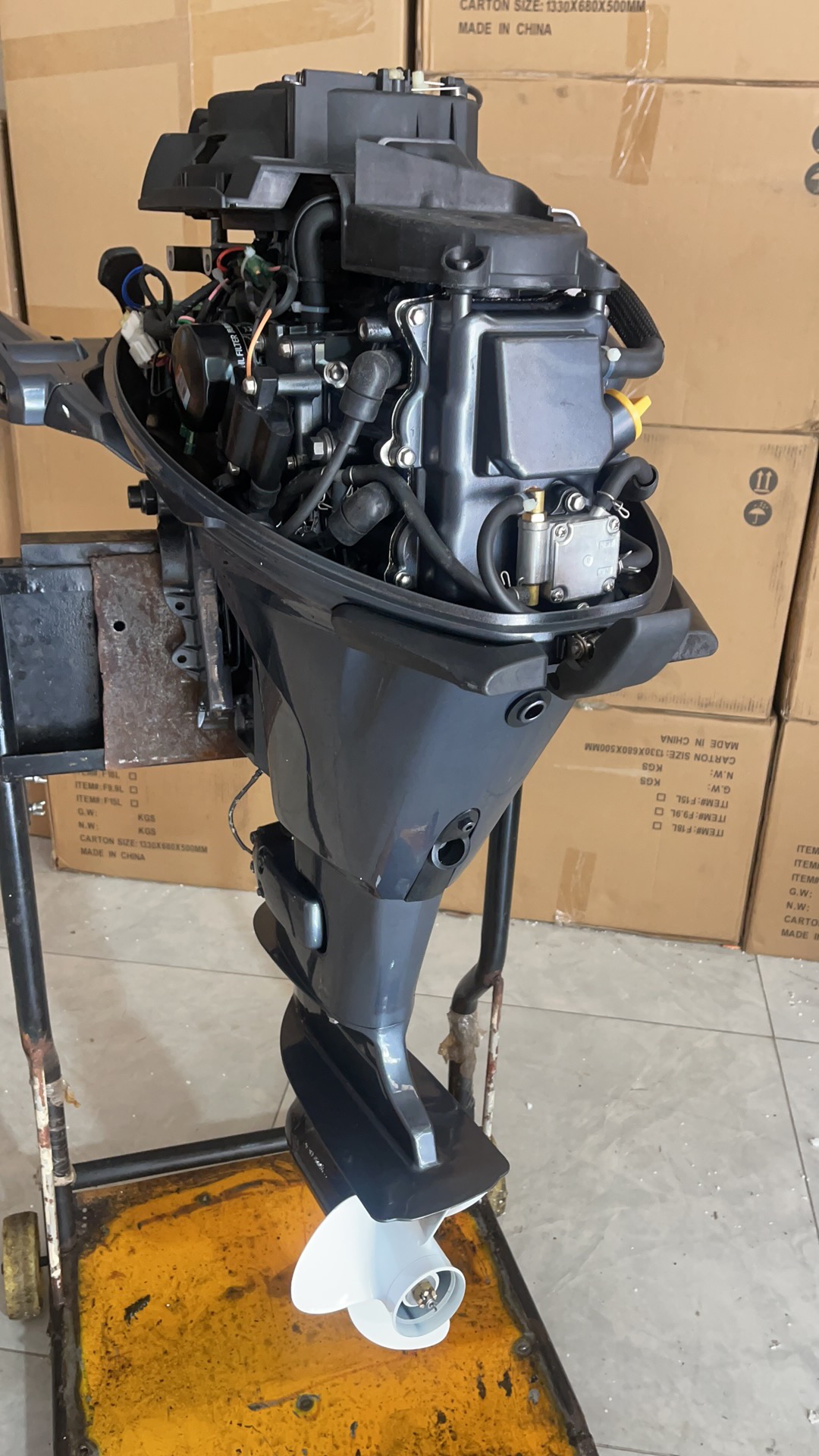 25HP 30HP 4Stroke Marine Outbo - огляд і ціна Fishing Boat Outboard Motor
