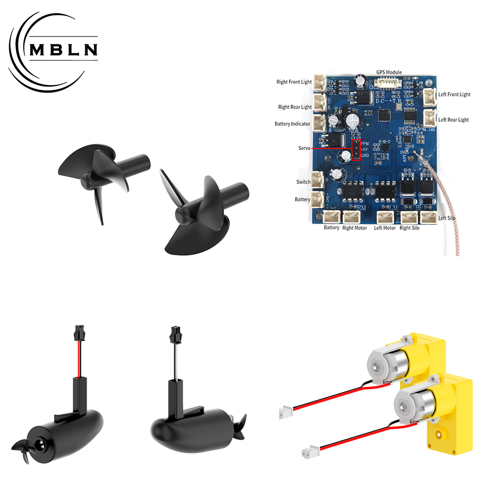 V020 Bait Boat Parts Motor Pro - огляд і ціна Fishing Boat Navigation Light