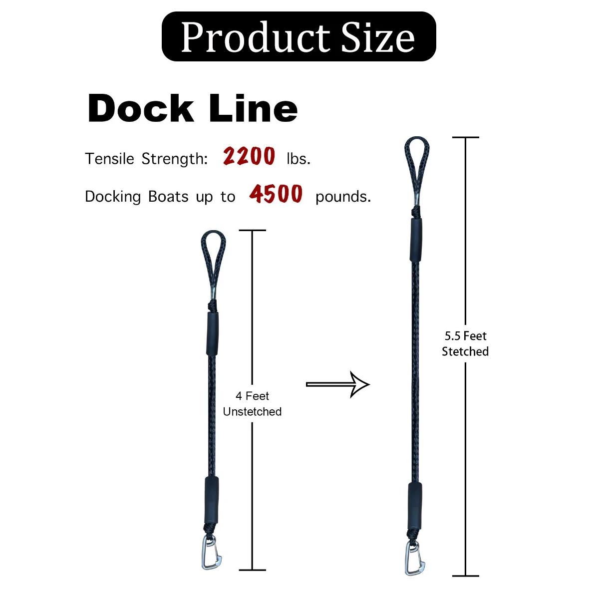 2/1PCS Elastic Bungee Mooring  - огляд і ціна Fishing Boat Anchor