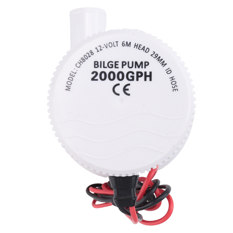 2000GPH Marine Water Bilge Pum - огляд і ціна Fishing Boat Bilge Pump