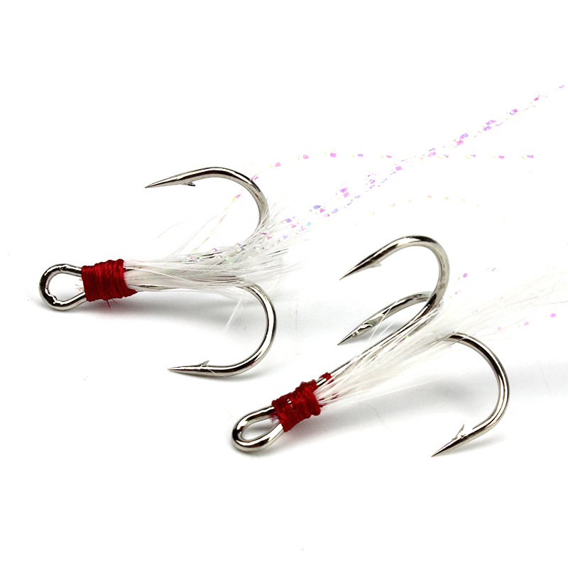 5pcs 4#6#Tied hair three ancho - огляд і ціна Fishing Boat Anchor