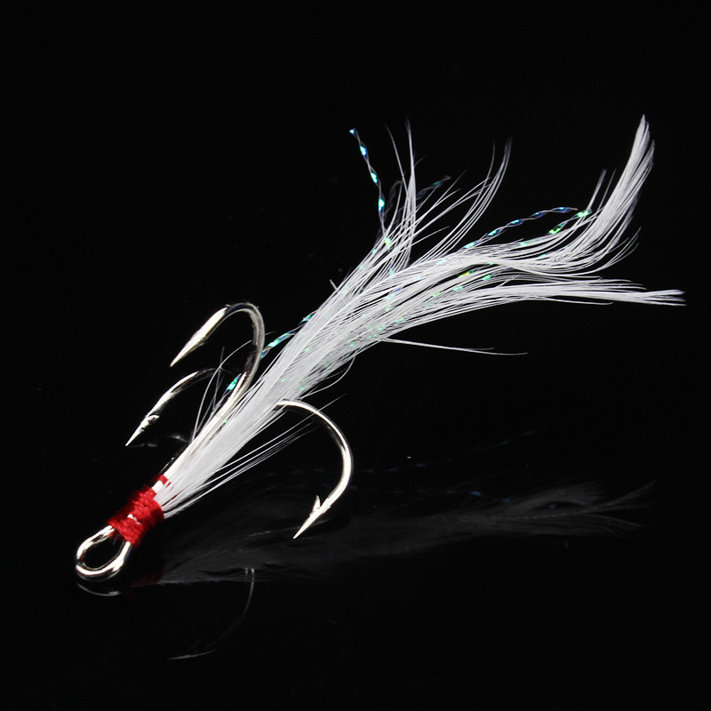 5pcs 4#6#Tied hair three ancho - огляд і ціна Fishing Boat Anchor