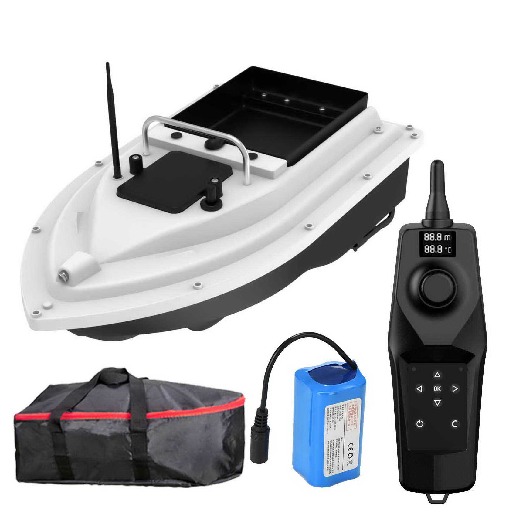 D36 RC Fishing Bait Boat with  - огляд і ціна Fishing Boat Trailer