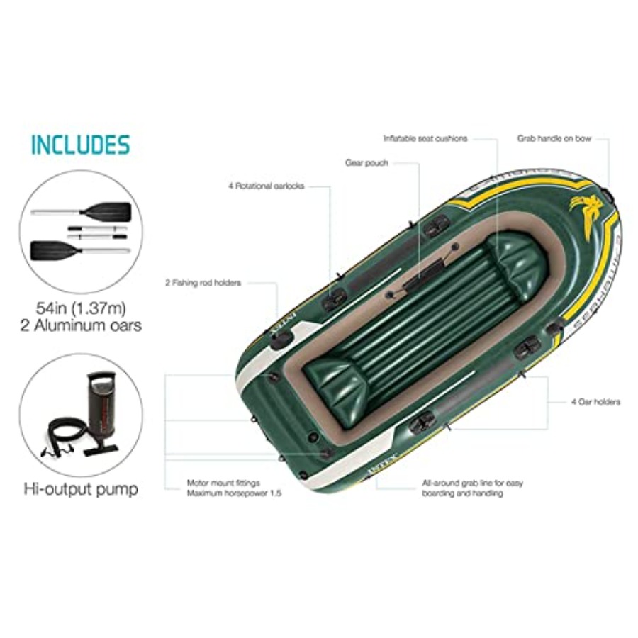 Inflatable Fishing Boat with O - огляд і ціна Fishing Boat Oar