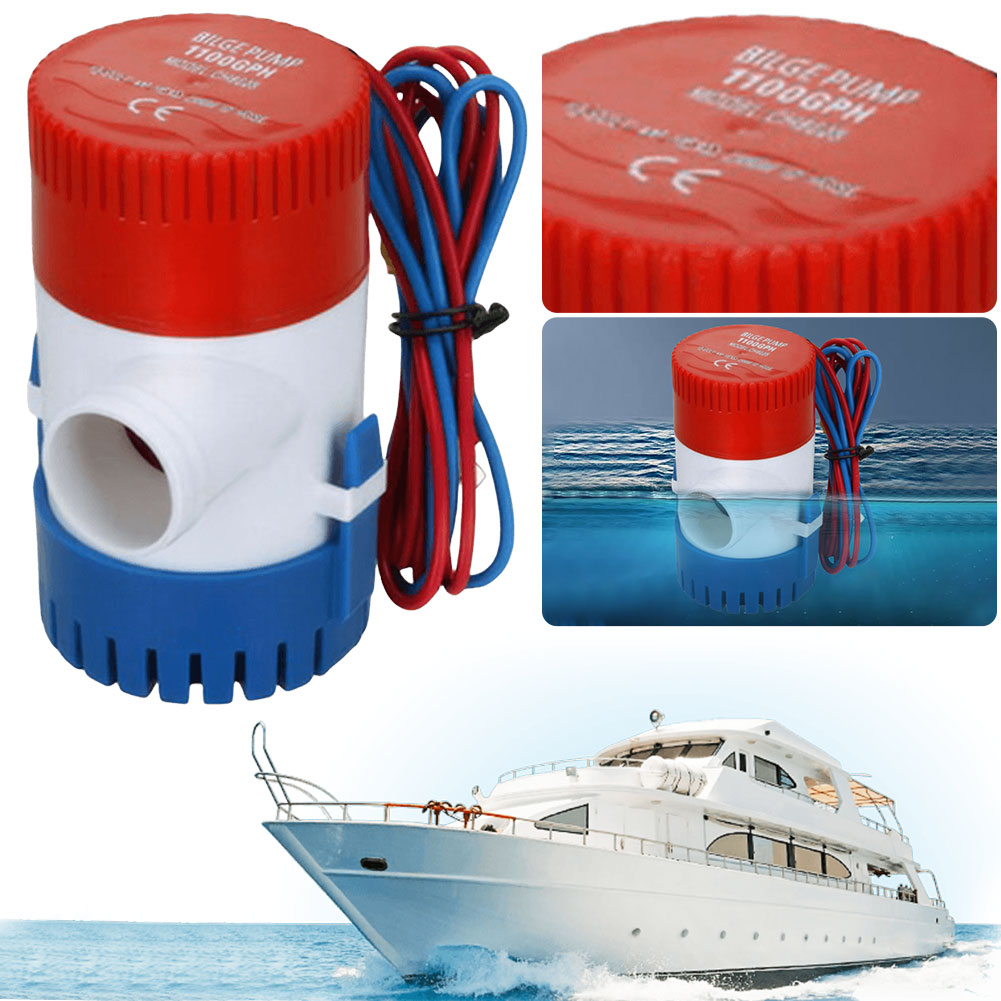 1100GPH Submersible Bilge Wate - огляд і ціна Fishing Boat Bilge Pump